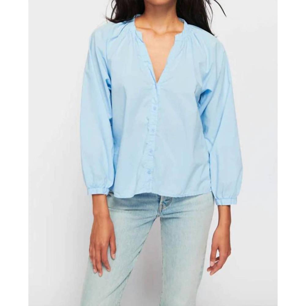 NEW NATION LTD desire blouse in baby blue